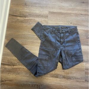American Eagle Cargo High Rise Jegging